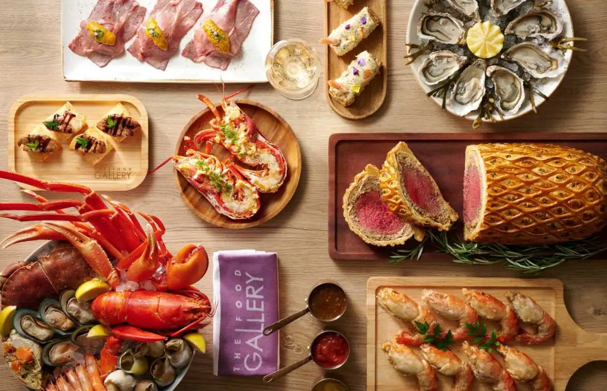 香港朗廷酒店自助餐